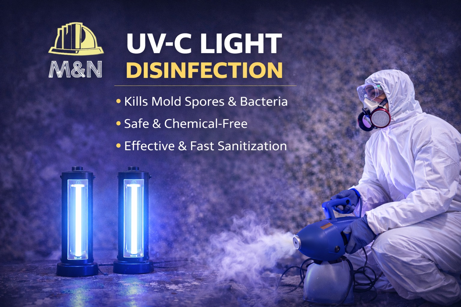 UVC Light Disinfection